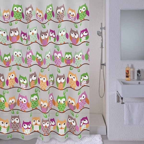 Штора для ванной Milardo Cheeky Owls