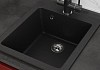 Мойка для кухни 50х42 черная матовая Teymi Helmi T120104 № 4