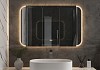 Зеркало настенное с подсветкой в ванную Teymi Solli Luxor 1000х650 LED сенсор антипар T20403 T20403 № 3