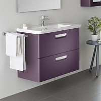 Превью фото Тумба с раковиной Roca Gap 70 фиолетовая № 1