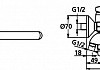Смеситель Ideal Standard Slimline II B8671AA универсальный № 2