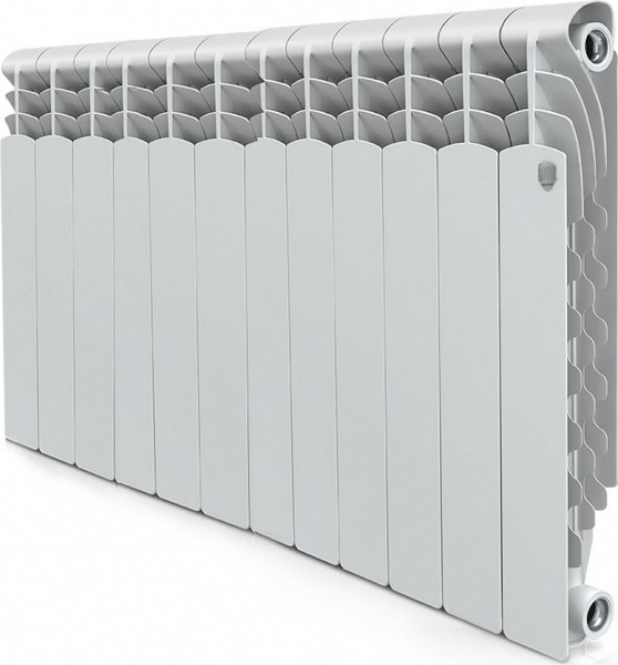 Радиатор алюминиевый Royal Thermo Revolution 500 12 секций для системы отопления дома, офиса, дачи и квартиры