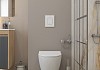 Комплект инсталляция Teymi Rapid SL с кнопкой GROHE белая + унитаз ТОРНАДО Lina PP Vortex F17528 № 17