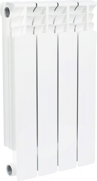 Радиатор биметаллический Stout Space SRB-0310-050004 4 секции для системы отопления дома, офиса, дачи и квартиры