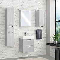 Превью фото Комплект мебели для ванной Акватон Сильва 50 дуб фьорд № 1