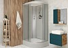 Душевая кабина Niagara Classic 110x80x215 средний поддон, матовое стекло 331844L № 2