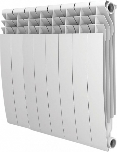Радиатор биметаллический Royal Thermo Vittoria+ 500 8 секций для системы отопления дома, офиса, дачи и квартиры
