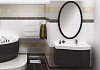 Комплект мебели для ванной Aquanet Сопрано 95 черная R 169424