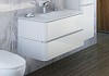 Комплект мебели для ванной Am.Pm Sensation 100 подвесная, белый глянец  № 4