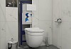 Готовое решение Teymi: Инсталляция Aina 45 + клавиша смыва Kati белая + унитаз Iva F01251 № 5