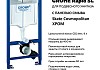 Комплект 3 в 1 инсталляция Grohe Rapid SL + Унитаз подвесной Teymi Lina S + кнопка хром F17141i № 2