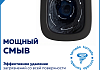 Унитаз напольный торнадо безободковый с быстросъемным сиденьем микролифт Teymi Helmi Vortex Black T40328 № 3