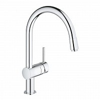 Превью фото Смеситель для кухни Grohe Minta хром 3291800E № 1