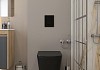 Комплект инсталляция Teymi Rapid SL с кнопкой GROHE черная + унитаз Helmi S Black F17539 № 16