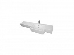 Превью фото Раковина HOTEL B 1290 R 1A709931PI01P № 1