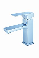 Превью фото Смеситель на раковину Diadonna D80-110106 монолитный, картридж 35 мм, хром, крепление гайка № 1