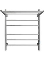 Превью фото Полотенцесушитель электрический Маргроид Лина (ВхШ) 60х50, П(3+3) Straight с полкой, таймер, скрытый монтаж, правое подключение, хром 4690569178560 № 1