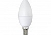 Лампа светодиодная (UL-00001767) E14 8W 4000K свеча матовая LED-C37-8W/NW/E14/FR/O