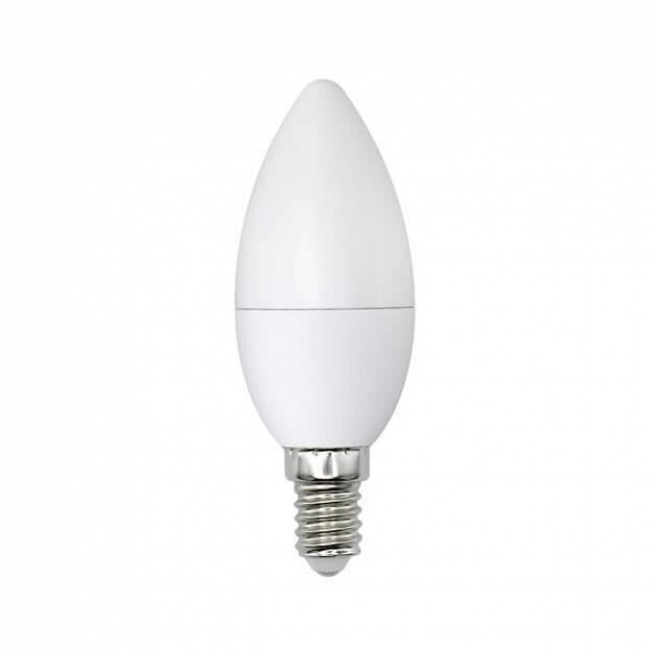 Лампа светодиодная (UL-00001767) E14 8W 4000K свеча матовая LED-C37-8W/NW/E14/FR/O