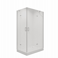 Превью фото Душевое ограждение Niagara Nova NG-6618-08 120x90x190 прямоугольник, двери распашные № 1