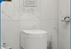 Инсталляция с унитазом комплект 7 в 1 Teymi унитаз подвесной безободковый торнадо Martta Vortex кнопка хром F14514 № 3