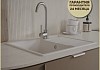 Мойка для кухни 62х48 белая матовая Teymi Hanna Smart T120113