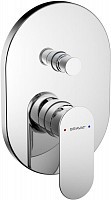 Превью фото Смеситель встраиваемый Bravat Gina PB865104CP-2-ENG для ванны с душем № 1