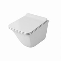 Превью фото Унитаз подвесной Azario Felice безободковый 505x360x370 мм с сиденьем микролифт AZ-0054 № 1