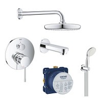 Превью фото Набор для ванны Grohe Essence 119699 хром № 1