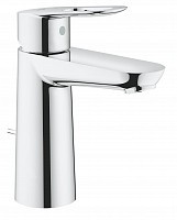 Превью фото Смеситель для раковины Grohe BauLoop с донным клапаном, M-Size, хром 23762000 № 1