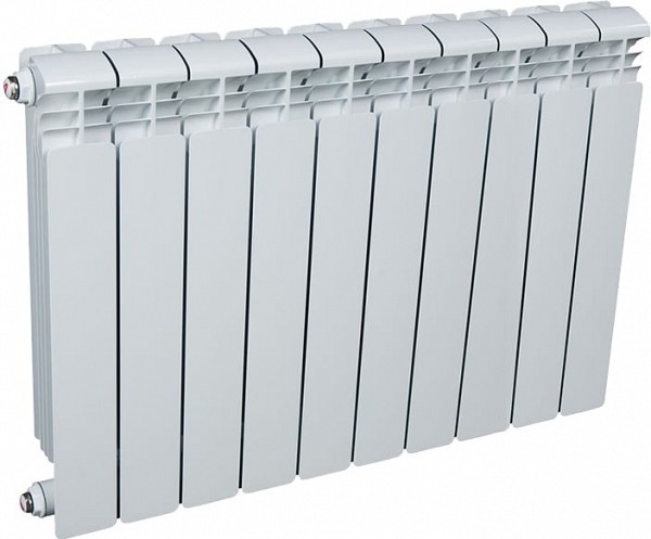 Радиатор алюминиевый Rifar Alum 350 10 секций для системы отопления дома, офиса, дачи и квартиры