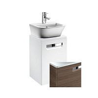 Превью фото Тумба под умывальник Roca Gap 45 тиковое дерево ZRU9302839 № 1