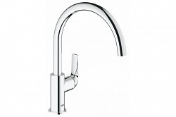 Превью фото Смеситель для кухни Grohe BauCurve, высокий излив, хром 31536001 № 1