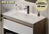 Раковина для ванной мебельная на тумбу Teymi Ritta 90 белая T51006