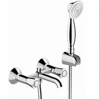 Превью фото Смеситель для ванны Bravat Duo F6133186CP-B № 1