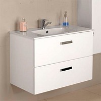 Превью фото Тумба с раковиной Roca Victoria Nord 80 белая № 1