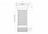 Удлинитель Ani Plast гибкий для унитаза с металической спиралью выпуск 110мм (260-560мм) № 2