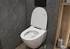 Унитаз подвесной торнадо безободковый с быстросъемным сиденьем микролифт Teymi Lina Pro Vortex T40112 № 5