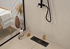 Трап для душа с сухим затвором вертикальный выпуск Teymi Helmi 10х30 c решеткой черный T90326 № 7