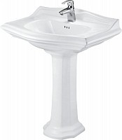 Превью фото Раковина с пьедесталом Creo Ceramique DIJON DI3000+DI3010 № 1