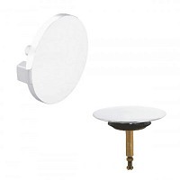 Превью фото Накладная панель для ванны на слив-перелив Viega Multiplex 6162.01 белый 735883 № 1