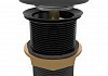 Донный клапан Teymi для раковины без перелива, черный, веревка для сушки одежды в комплекте F10086 № 4