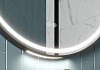 Зеркало настенное с подсветкой в ванную круглое Teymi Lina Supernova Black D80 LED сенсор антипар T20124 T20124 № 26