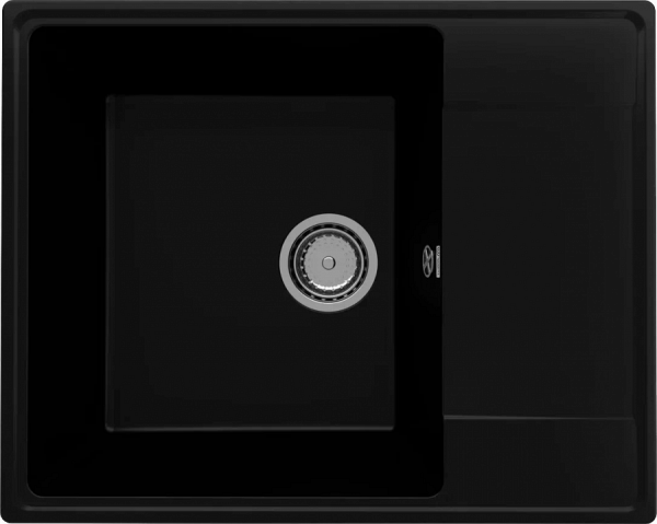Мойка кухонная Ulgran Quartz Prima 605x485 уголь U-605-07