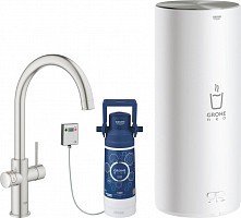 Превью фото Смеситель Grohe Red II Duo 30079DC1 для кухонной мойки, с водонагревателем № 1