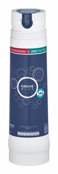 Фильтр GROHE Blue, ресурс 400 л, обогащение воды магнием и цинком 40691002