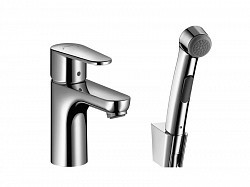 Превью фото Смеситель для раковины с гигиеническим душем TALIS-E2 31165000 № 1