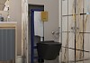 Комплект инсталляция Teymi Rapid SL с кнопкой GROHE золото глянец + унитаз ТОРНАДО Lina Pro Vortex Black F17519 № 15