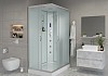 Душевая кабина Niagara Classic 110x80x215 низкий поддон, матовое стекло 431853QF № 3