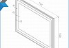 Зеркало настенное с подсветкой в ванную Teymi Hanna 70х50 LED T20250 T20250 № 8